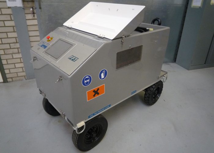 Test unit for use during aircraft assembly